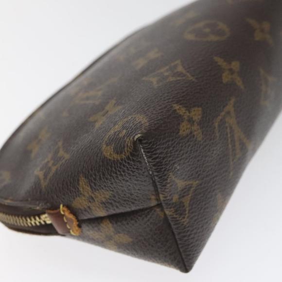 LOUIS VUITTON Monogram Pochette Cosmetic PM Cosmetic Pouch M47515 LV Auth 114187 - Picture 16 of 16